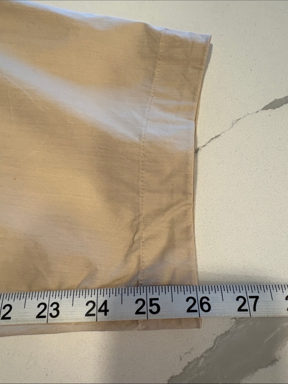 Nike High Rise Curve Pants ~ Medium ~ Hemp/White - Picture 9 of 11